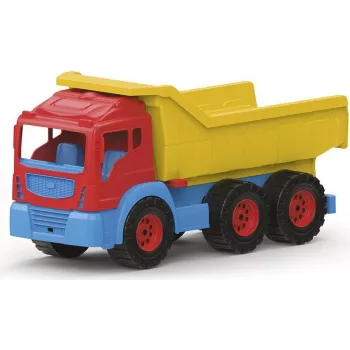 DOLU Dump Truck Red Yellow 7016
