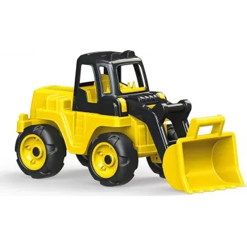 DOLU Max Power Bulldozer Yellow Ride-On Toy (7134)