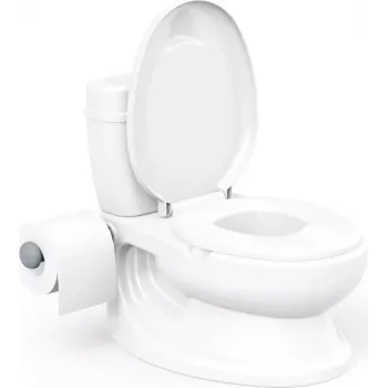Dolu WC Potty Training Toilet with Flushing Sound, White 8690089070517
