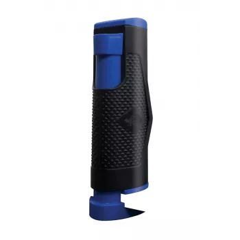 DONIC Flex-Net Retractable Table Tennis Net Set (Black Net, Blue Posts)