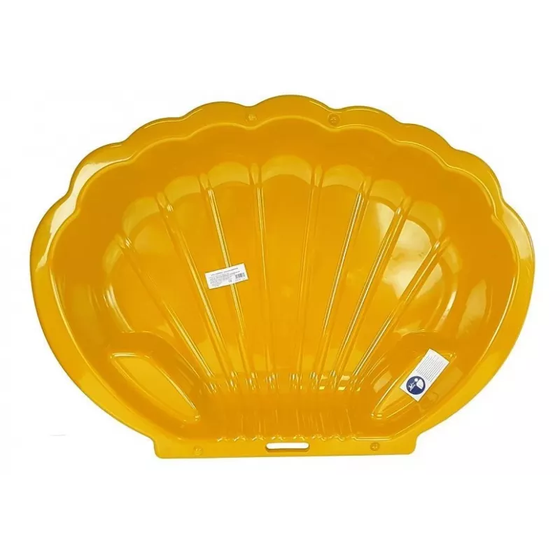 DOREX Sandbox Pool For Children 2in1 Shell Yellow 110cm