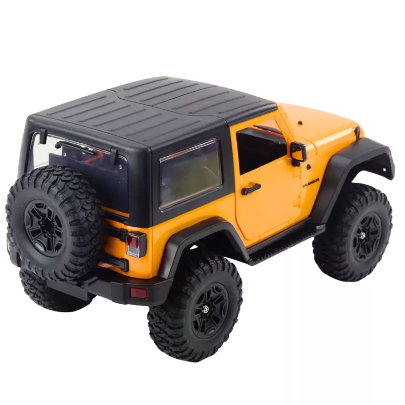 Double E RC Jeep Wrangler Rock Crawler Orange 1:14 Remote Controlled Off-Road Vehicle