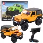 Double E RC Jeep Wrangler Rock Crawler Orange 1:14 Remote Controlled Off-Road Vehicle