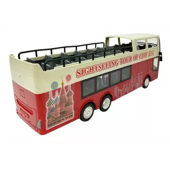 Double E Remotely Controlled Double Decker Bus R/C 2.4G 1:18