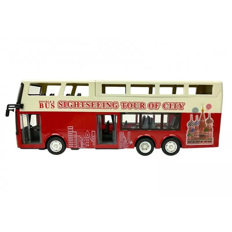 Double E Remotely Controlled Double Decker Bus R/C 2.4G 1:18