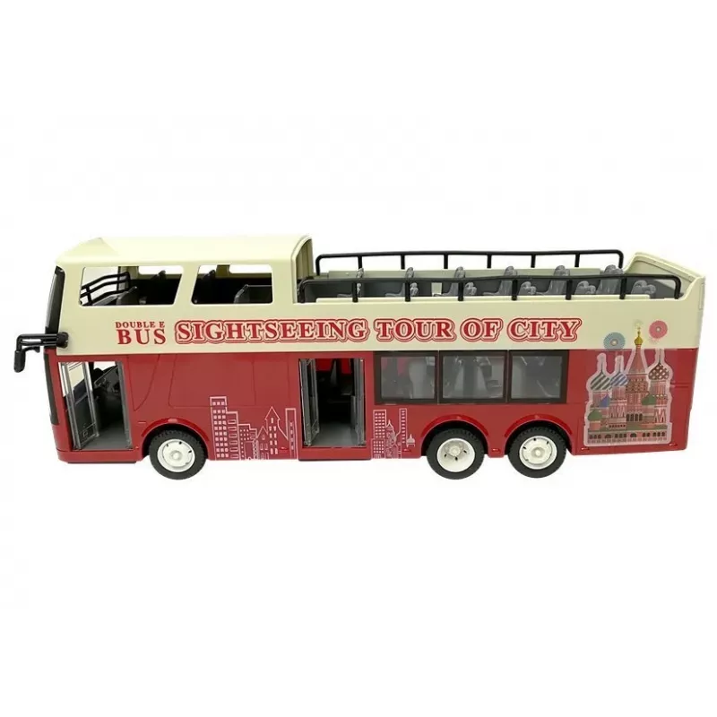 Double E Remotely Controlled Double Decker Bus R/C 2.4G 1:18