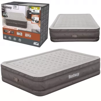 Double Inflatable Mattress With Electric Pump 203x152 cm Bestway 69050