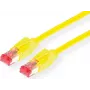 DRAKA HP-FTP Cat.6 Patch Cable, 1 m, Yellow (21.05.6012)