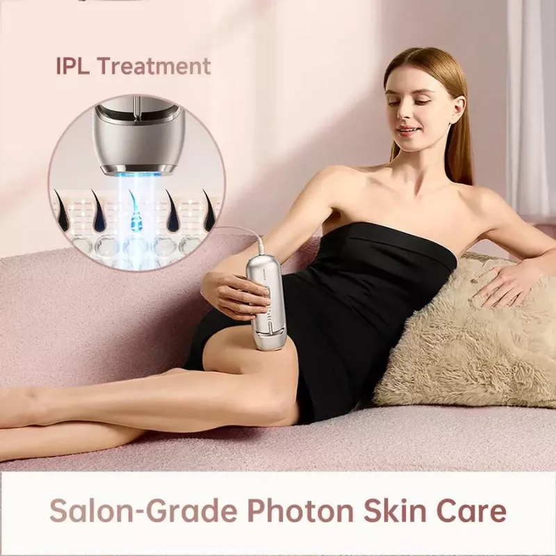 Dreame AHR01-GOLD IPL Hair Removal Device Nova Gold with 990,000 Flashes, 5 Energy Levels, UV Filter, Corded