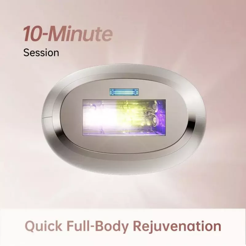 Dreame AHR01-GOLD IPL Hair Removal Device Nova Gold with 990,000 Flashes, 5 Energy Levels, UV Filter, Corded