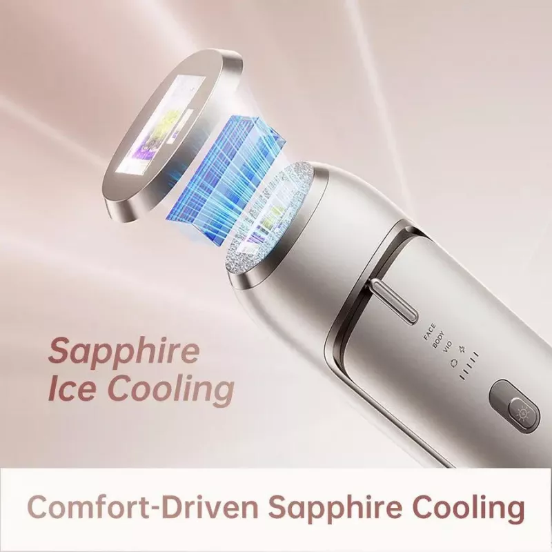 Dreame AHR01-GOLD IPL Hair Removal Device Nova Gold with 990,000 Flashes, 5 Energy Levels, UV Filter, Corded
