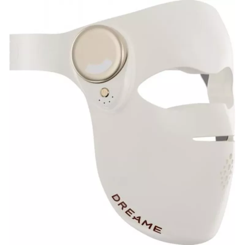 DREAME Chrona Photon 3D LED Face Mask - 7 Colour Photon Therapy, 180 Beads, App Control, Beige
