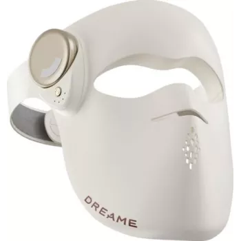 DREAME Chrona Photon 3D LED Face Mask - 7 Colour Photon Therapy, 180 Beads, App Control, Beige
