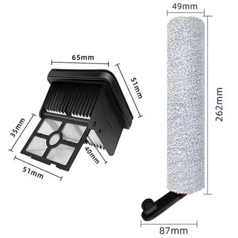 Dreame HCKI Cleaning Kit for H15 Pro, H12 Pro Flex Reach, H13 Flex Reach, H15 (Roller Brush, HEPA Filters, Mop Pads, Cleaning Tool)