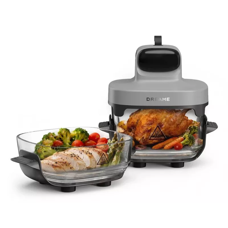 Dreame PT60-GY Air Fryer 6L 1800W Grey with Wi-Fi and LED Touchscreen