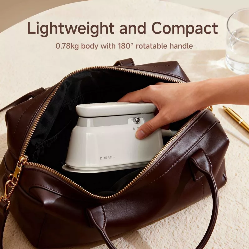 DREAME Steam Iron E3 / DWIE3GAEU - 2000W Ceramic Soleplate, Steam Boost 120g/min