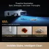 Dreame X60 Pro Ultra Complete White Robot Vacuum Cleaner with Charging Cradle and Accessories