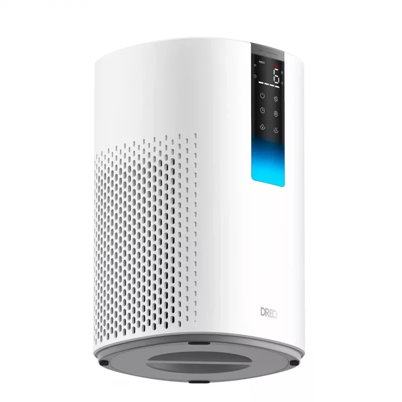 Dreo Air Purifier 605S, 5-in-1 Smart HEPA Air Purifier with Wi-Fi, Voice Control, for Rooms up to 1588 sq ft, White