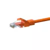 DSIT CAT5e U/UTP Network Patch Cable, 10 m, Orange, 100% Copper, RJ45, Gigabit Ethernet