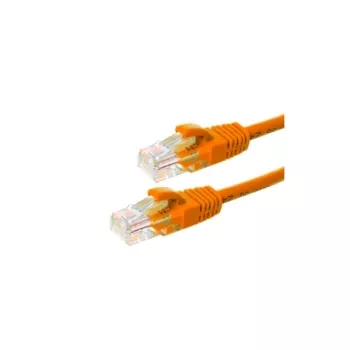 DSIT CAT5e U/UTP Network Patch Cable, 10 m, Orange, 100% Copper, RJ45, Gigabit Ethernet