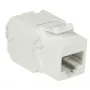 DSIT DS-IT CAT6a UTP Keystone Network Jack - Tool-free - White (DS-KC-UTP6A-TL-W)