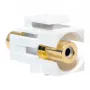 DS-IT Keystone Empty Housing Surface-Mount Box, 1-Port, Pure White (DS-KC-MB1)