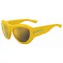 DSQUARED2 D2-0072-S-40G Men's Square Acetate Sunglasses Havana Brown Gradient 59mm