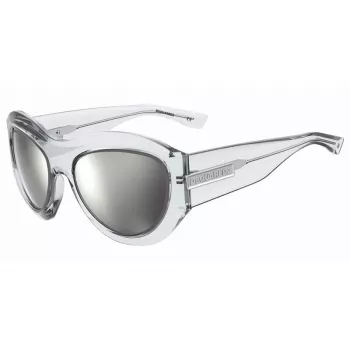 DSQUARED2 D2-0072-S-900 Men's Square Acetate Sunglasses - Black Frame Grey Lens 59mm