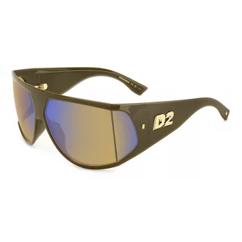 DSQUARED2 D2-0124-S-79U Men's Sunglasses Havana Brown Acetate 75/11/115 mm UV400