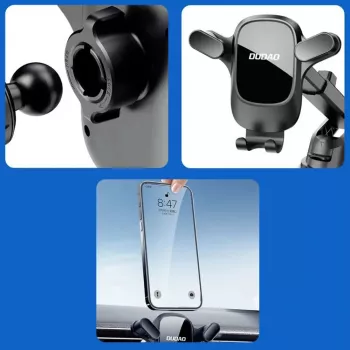 Dudao F5PRO+ Car Holder with Suction Cup - Black
