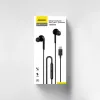 DUDAO Hi-Fi X3C+ Wired In-Ear Earphones with Microphone, 1.2m, Black