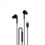 DUDAO Hi-Fi X3C+ Wired In-Ear Earphones with Microphone, 1.2m, Black