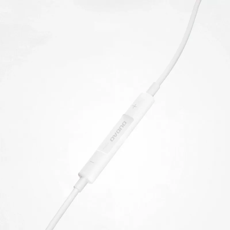 Dudao In-Ear Headphones with Lightning Connector White