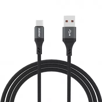Dudao L3ST USB-A to USB-C 5A Cable 1.2m Braided - Black