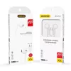 Dudao USB Type-C Connecto Stereo Headset New Ergonomic Earplugs Design X3C White