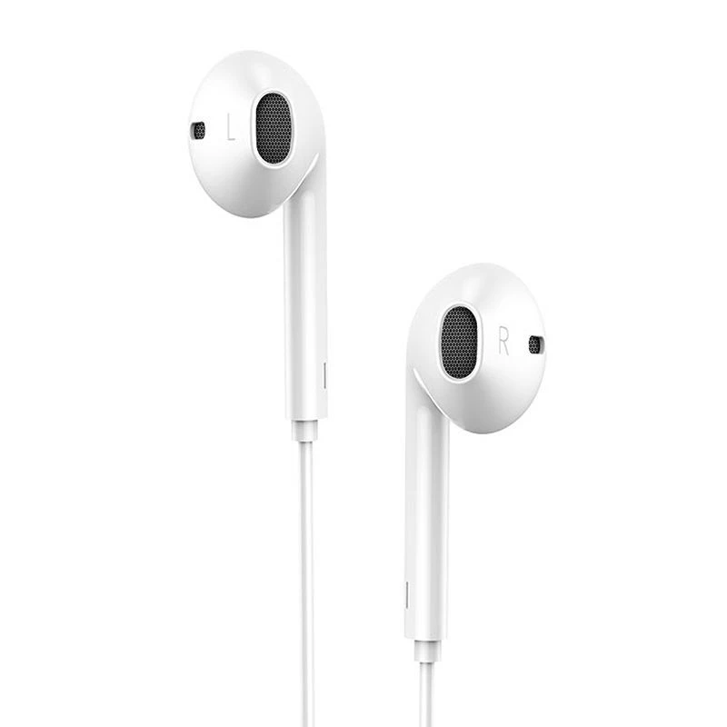 Dudao USB Type-C Connecto Stereo Headset New Ergonomic Earplugs Design X3C White