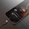 DUDAO X3C In-Ear Wired USB-C Headphones 1.2m - Black