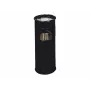 DURABLE 3330-01 Round Metal Waste Bin, 17 L, Silver