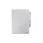 DURABLE A4 Document Organizer Pocket with 3 Compartments, Transparent, Pack of 5 231619