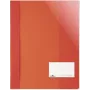 DURABLE A4+ Report File with Labeling Window 90x57 mm, Transparent, Pack of 25 269003