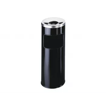 Durable Ash/Waste Bin - Round - 17 L - Metal