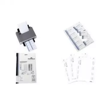 DURABLE BADGEMAKER® A6 Insert Cards, Perforated, White, 20 Pieces 142002