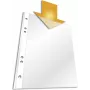 DURABLE BUSINESS A5 Document Sleeves, 4-Hole, Crystal Clear, 100 pcs (4 x 25) 265019