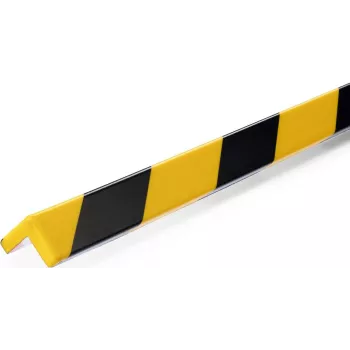 DURABLE C19 Corner Protection Profile, Angular, 26 x 26 mm, Self-Adhesive, Transparent, 5-Pack (1101130)