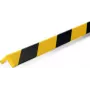 DURABLE C19 Corner Protection Profile, Angular, 26 x 26 mm, Self-Adhesive, Transparent, 5-Pack (1101130)