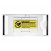DURABLE CLASSIC Magnetic Name Badge Holder 74x34mm, 10-Pack 854223