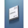DURABLE CLICK SIGN Door Sign 149 x 148.5 mm Silver 486237