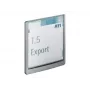 DURABLE CLICK SIGN Door Sign 149 x 148.5 mm Silver 486237