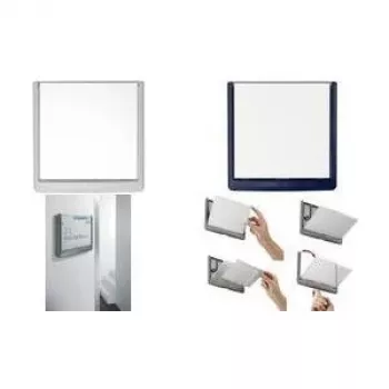 DURABLE CLICK SIGN Door Sign 149 x 148.5 mm Transparent 486202