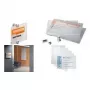 DURABLE CRYSTAL SIGN® A5 Replacement Films, 10-Pack, Clear 483319